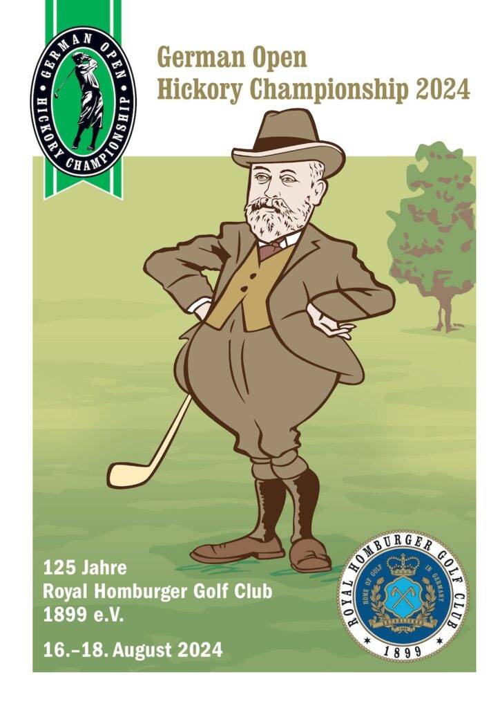 offenen Golfturnier im Royal Homburger Golf Club: Die German Open Hickory Championship 2024