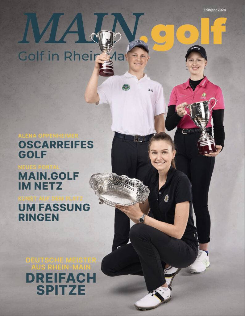 MAIN.golf Magazin-Cover 2024