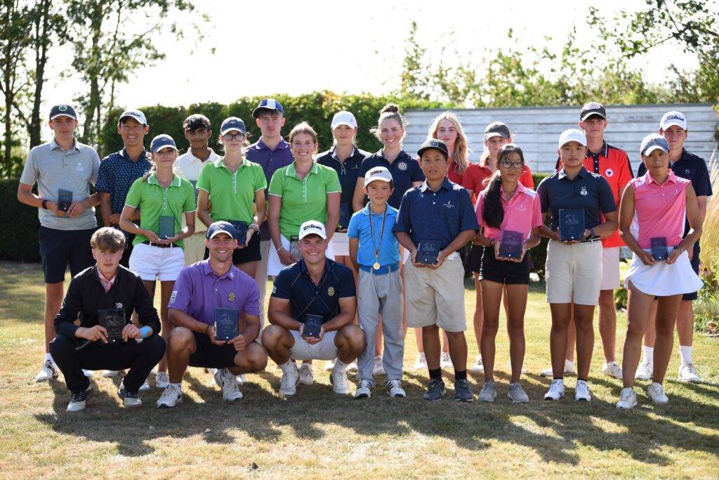 Die Sieger und Platzierten des Mid Summer Juniors International 2024 im Golf Club Main-Taunus