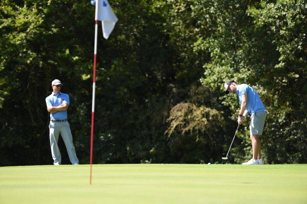 Bilder vom Relegationsspiel 2024 des Golf-Club Neuhof gegen den Golfclub Augsburg um den Aufstieg in die Erste Deutsche Golf Liga