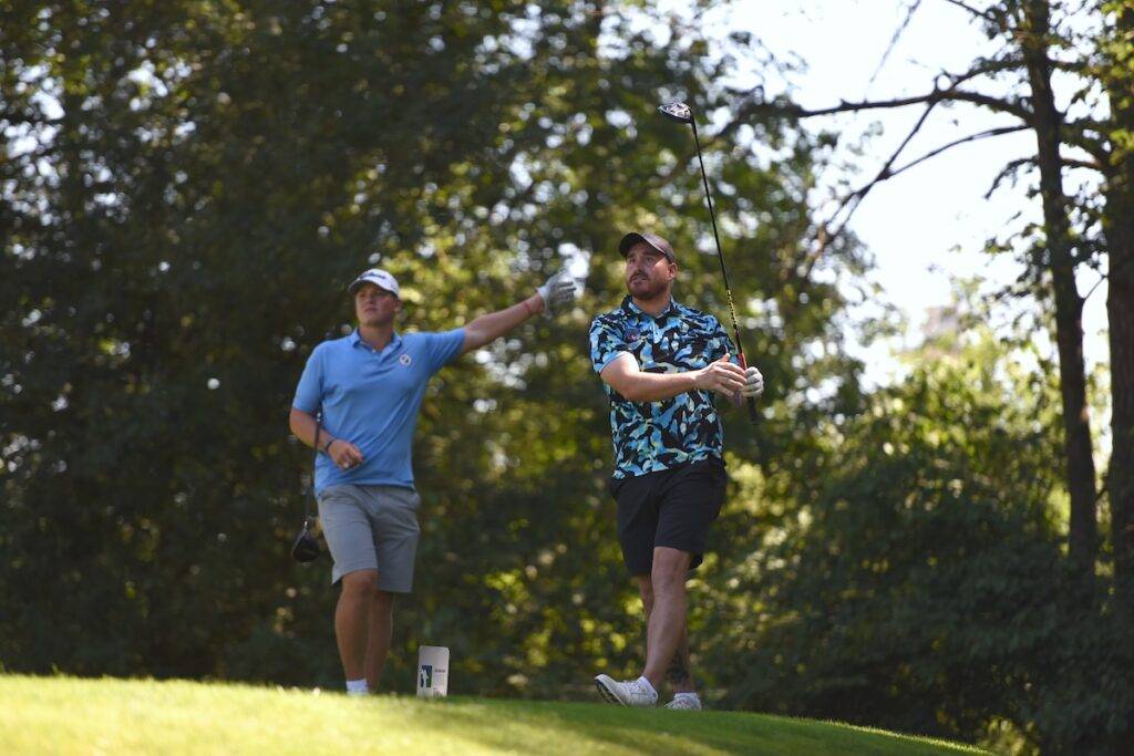 Bilder vom Relegationsspiel 2024 des Golf-Club Neuhof gegen den Golfclub Augsburg um den Aufstieg in die Erste Deutsche Golf Liga