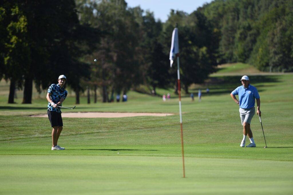 Bilder vom Relegationsspiel 2024 des Golf-Club Neuhof gegen den Golfclub Augsburg um den Aufstieg in die Erste Deutsche Golf Liga