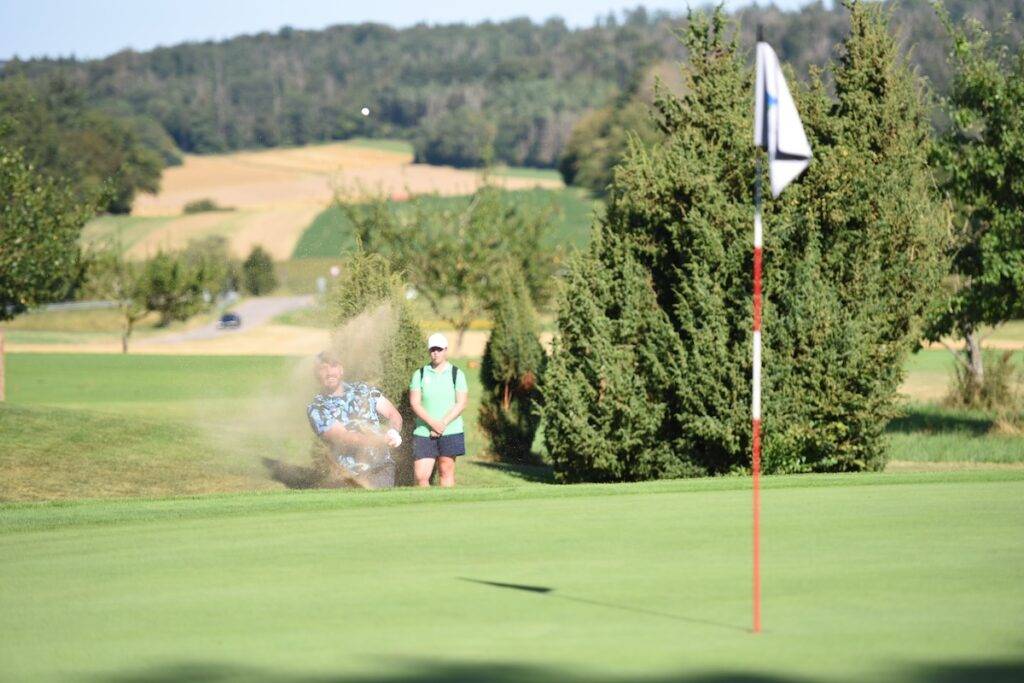 Bilder vom Relegationsspiel 2024 des Golf-Club Neuhof gegen den Golfclub Augsburg um den Aufstieg in die Erste Deutsche Golf Liga