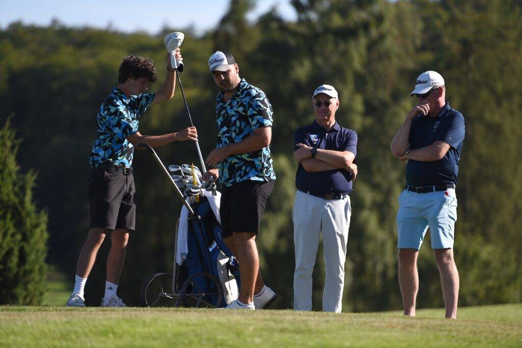 Bilder vom Relegationsspiel 2024 des Golf-Club Neuhof gegen den Golfclub Augsburg um den Aufstieg in die Erste Deutsche Golf Liga